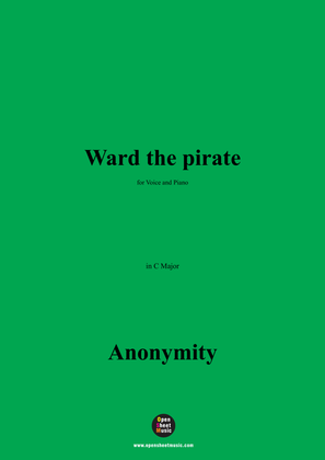 Book cover for Anonymous-Ward the pirate,in C Major