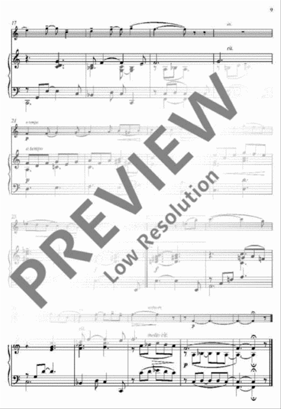 Modern Flutist Flute Solo scores gallery preview page 8