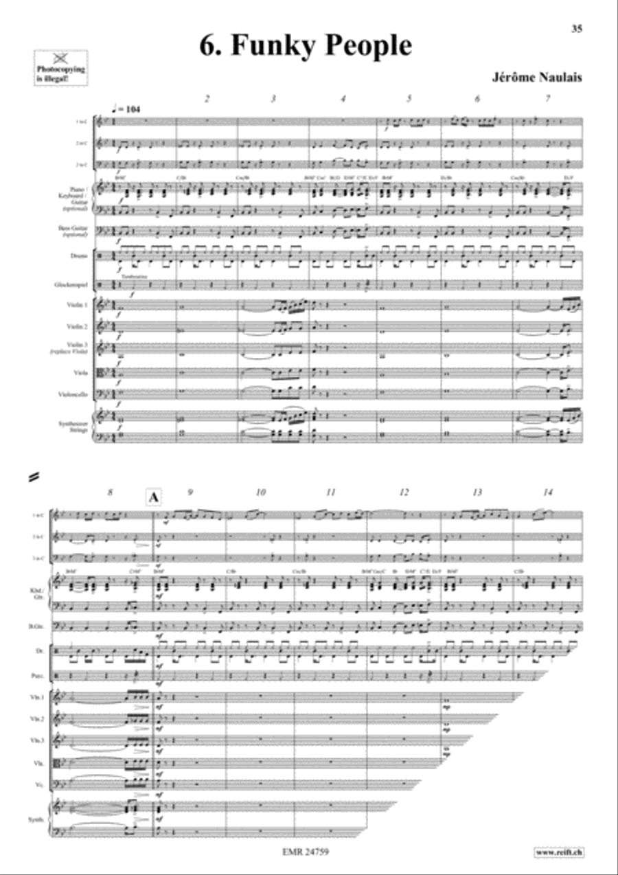 Play With Your Band Volume 2 Woodwind Trio scores gallery preview page 9