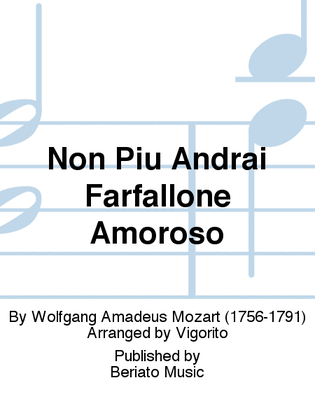 Book cover for Non Più Andrai Farfallone Amoroso
