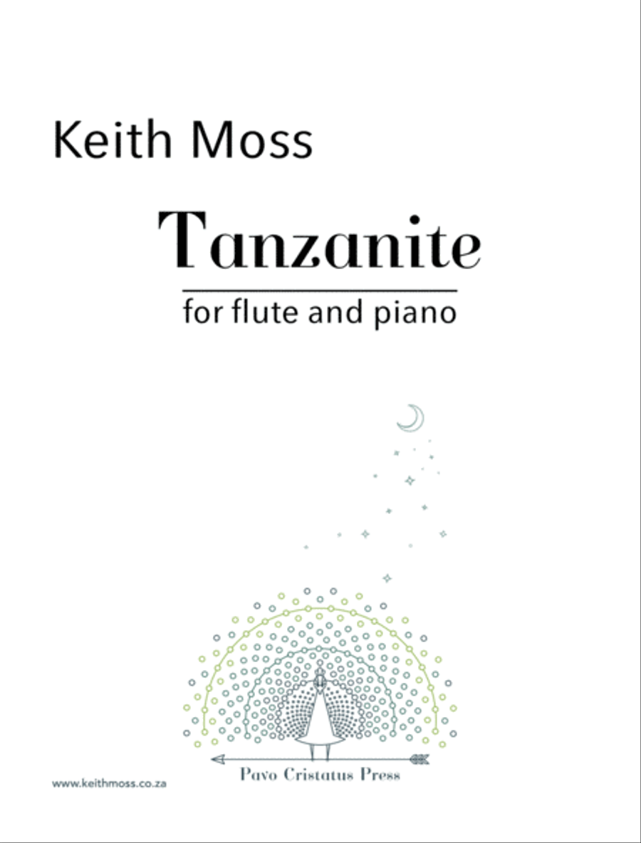 Tanzanite - for flute and piano Flute Solo scores gallery preview page 1