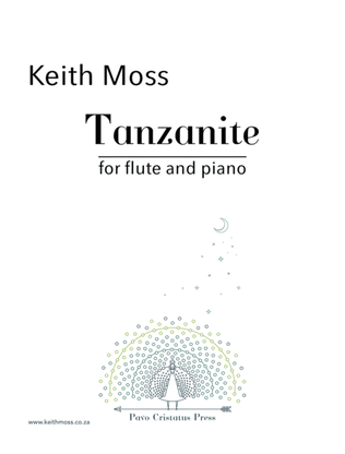 Book cover for Tanzanite - for flute and piano