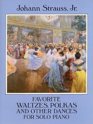 Strauss - Favorite Waltzes Polkas And Dances Piano