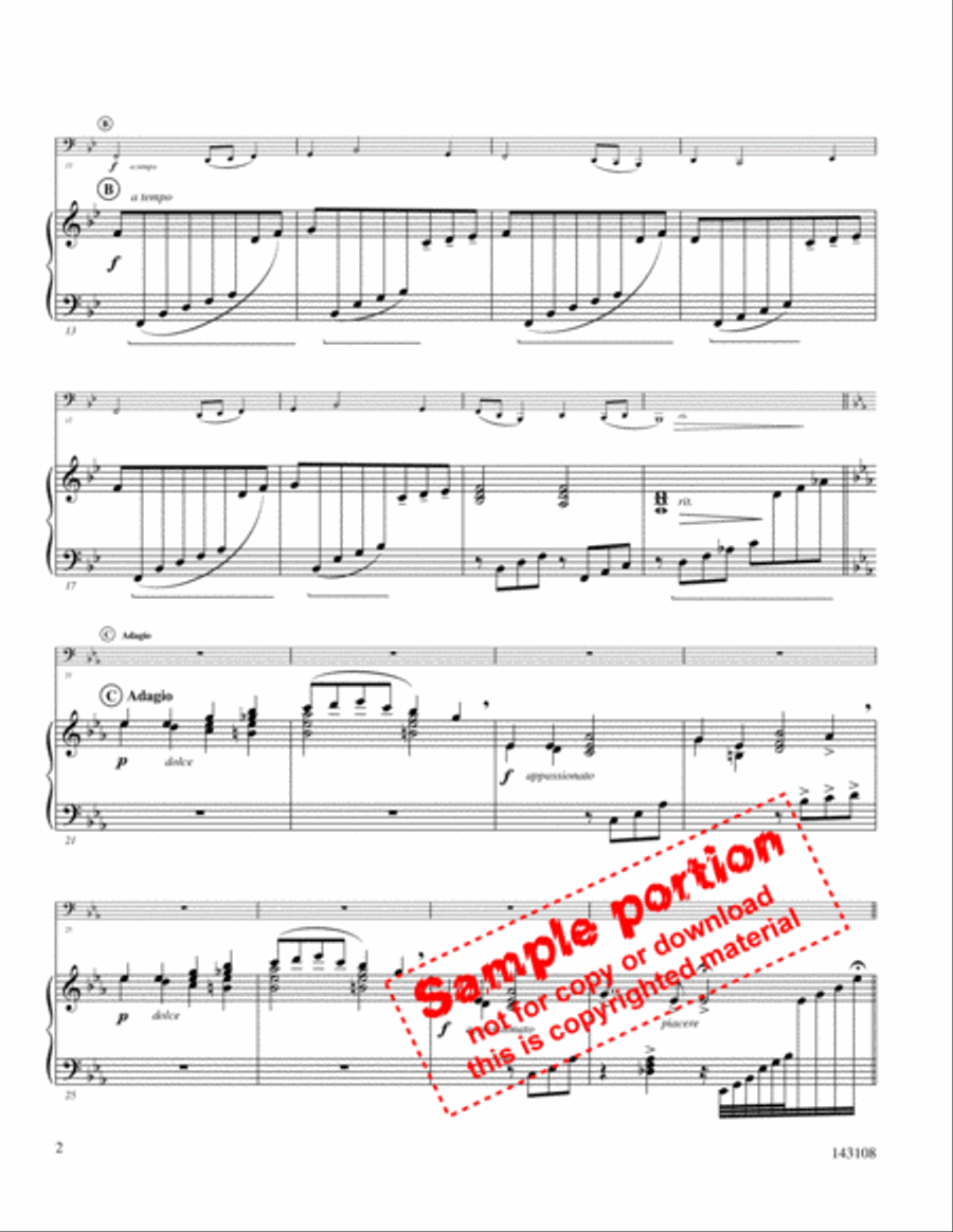 Jesus Loves Me Jesus Loves Me Trombone scores gallery preview page 3