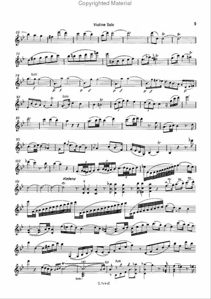 Concerto F-Dur School and Community scores gallery preview page 45
