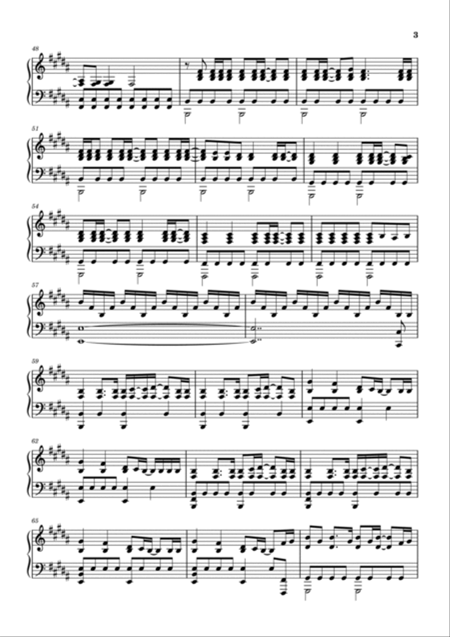 Shots Piano Solo scores gallery preview page 3