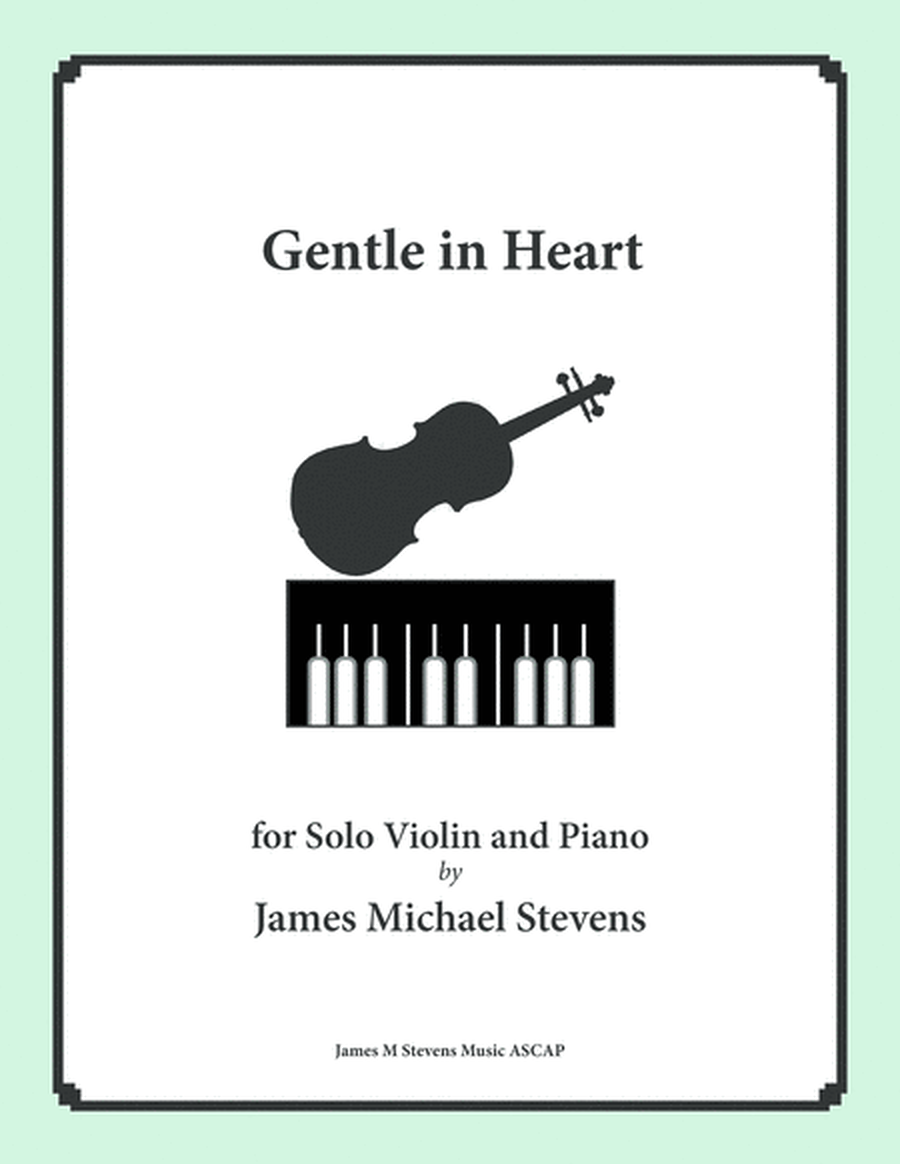 Gentle in Heart - Solo Violin & Piano image number null