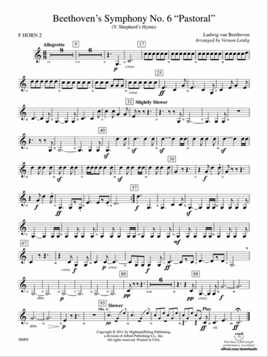 Beethoven's Symphony No. 6 