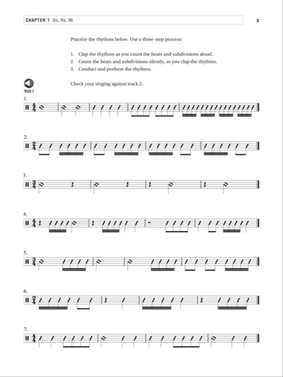 Beginning Ear Training Collection / Songbook scores gallery preview page 4