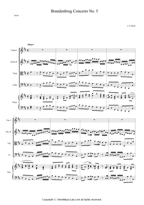 Brandenburg Concerto No 5 in D Major (BWV 1050)
