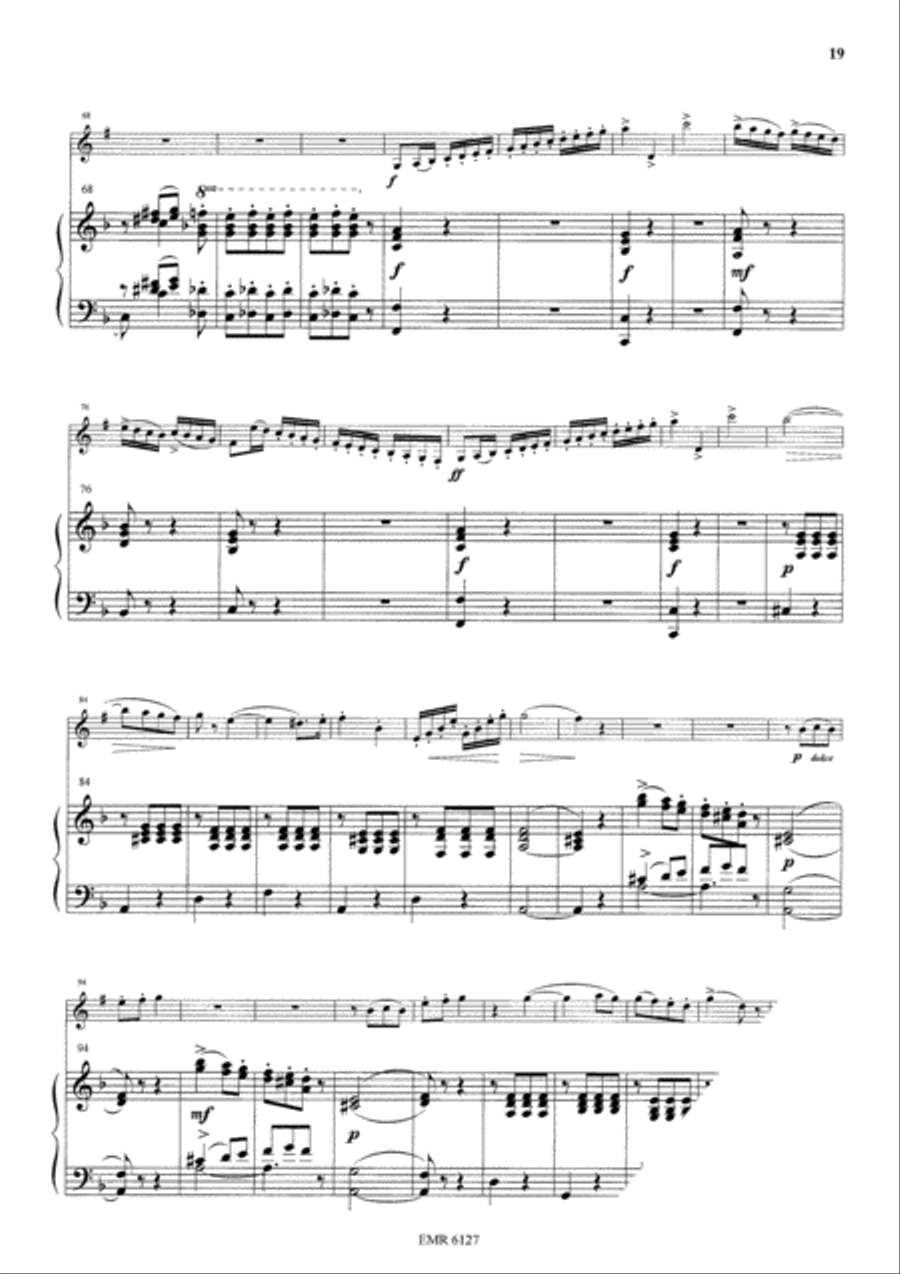 Concerto in F Major Cornet scores gallery preview page 21