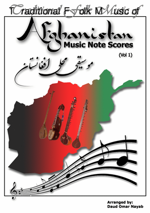 Book cover for Traditional Folk Music of Afghanistan - موسقی محلی افغانستان