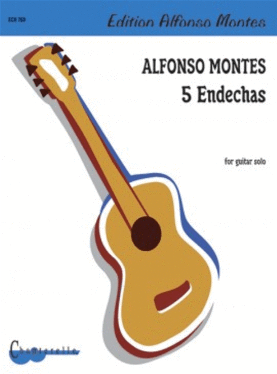 5 Endechas Guitar scores gallery preview page 1