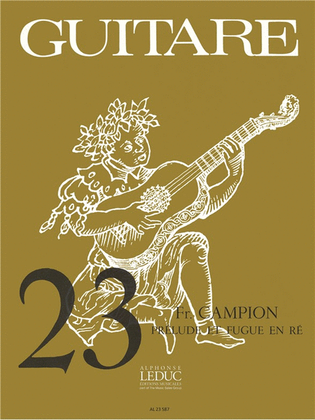 Book cover for Prelude Et Fugue In D (coll. Guitare No.23) (guitar Solo)