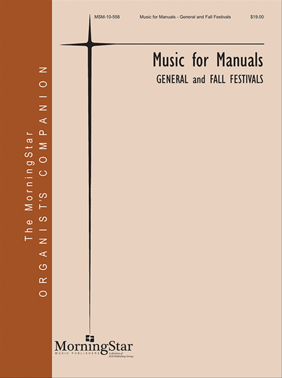Music for Manuals - General and Fall Festivals Organ scores gallery preview page 1