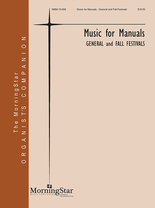 Book cover for Music for Manuals - General and Fall Festivals