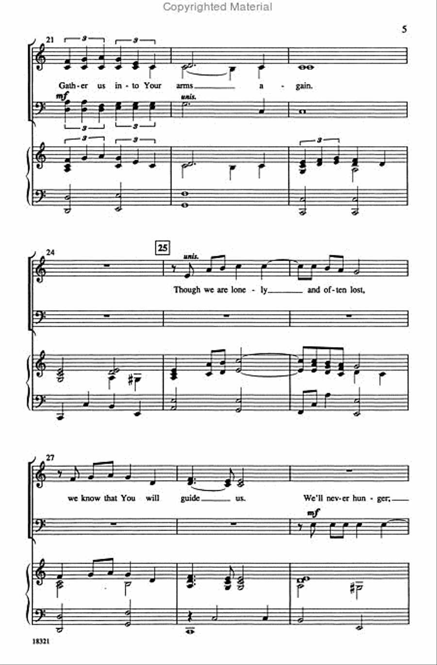 Gather Us In 4-Part scores gallery preview page 4