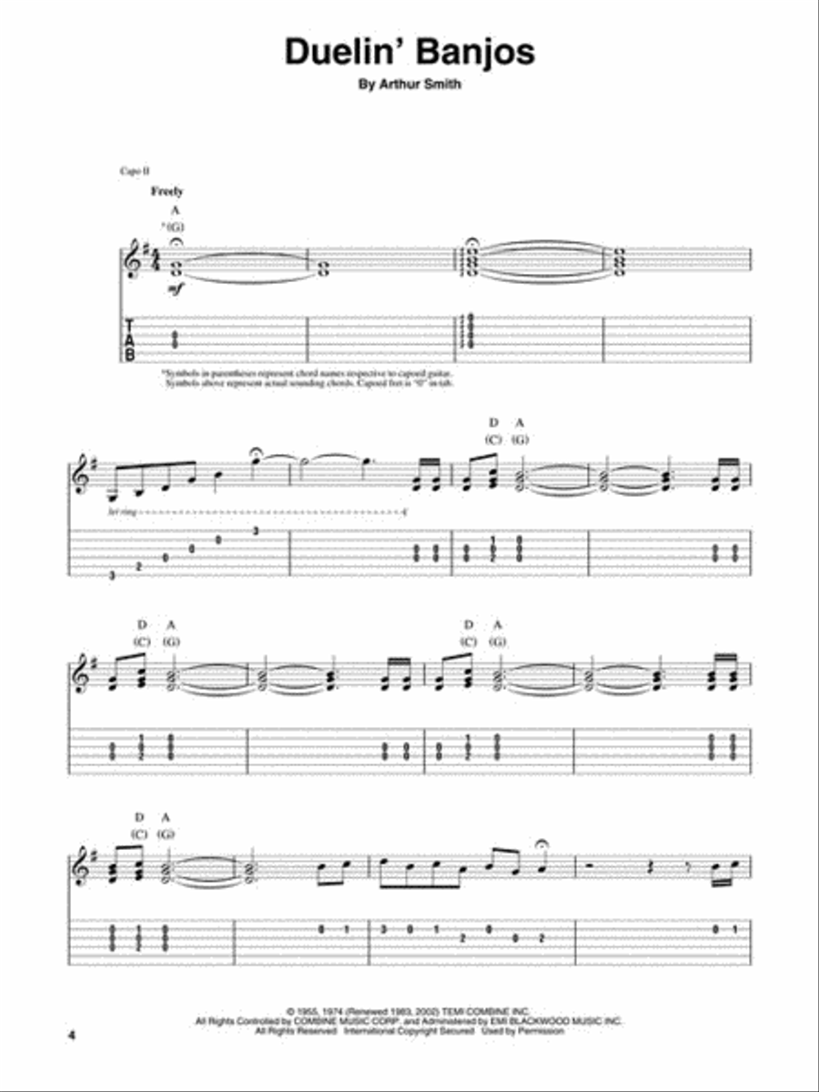 Bluegrass Acoustic Guitar scores gallery preview page 5