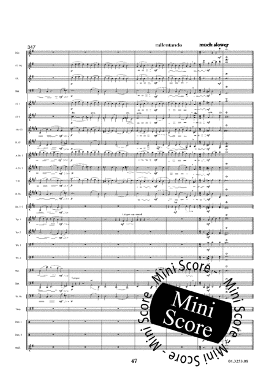 Capriol Suite Capriol Suite Concert Band scores gallery preview page 51