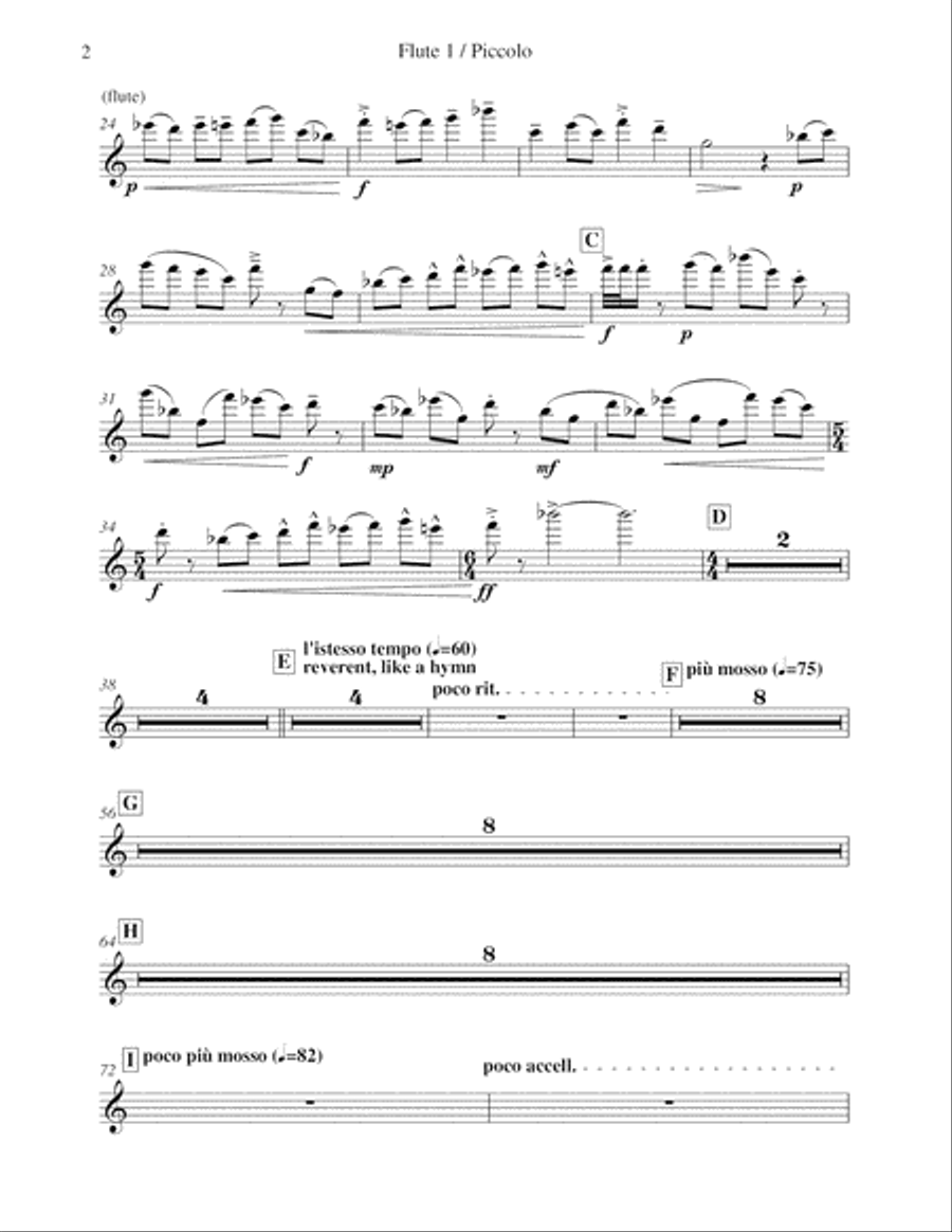Symphony for Chamber Orchestra (instrumental parts) Chamber Orchestra scores gallery preview page 6