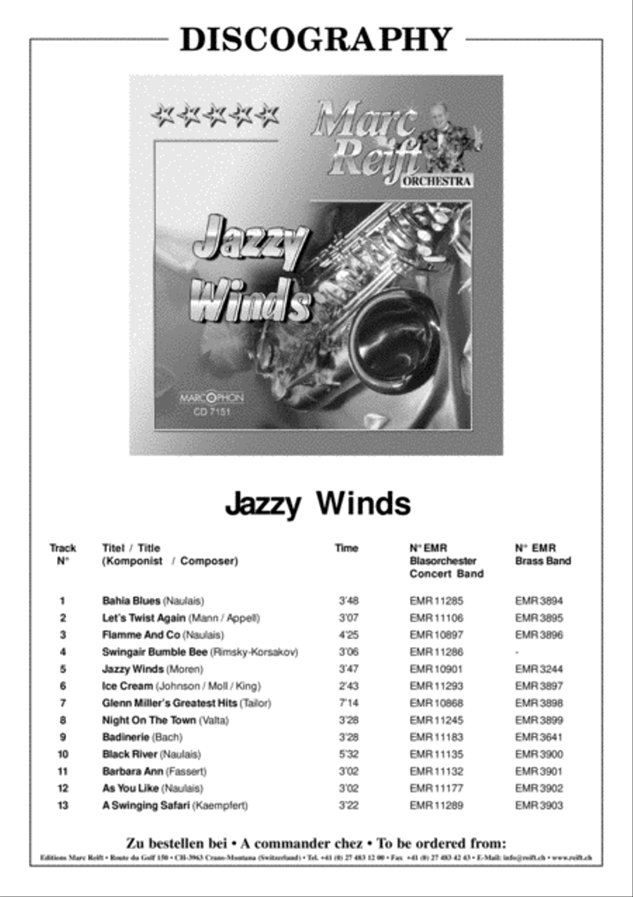 Let's Twist Again Brass Band scores gallery preview page 3
