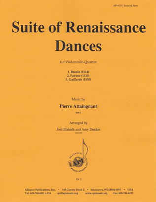 Suite Of Renaissance Dances - Vc 4