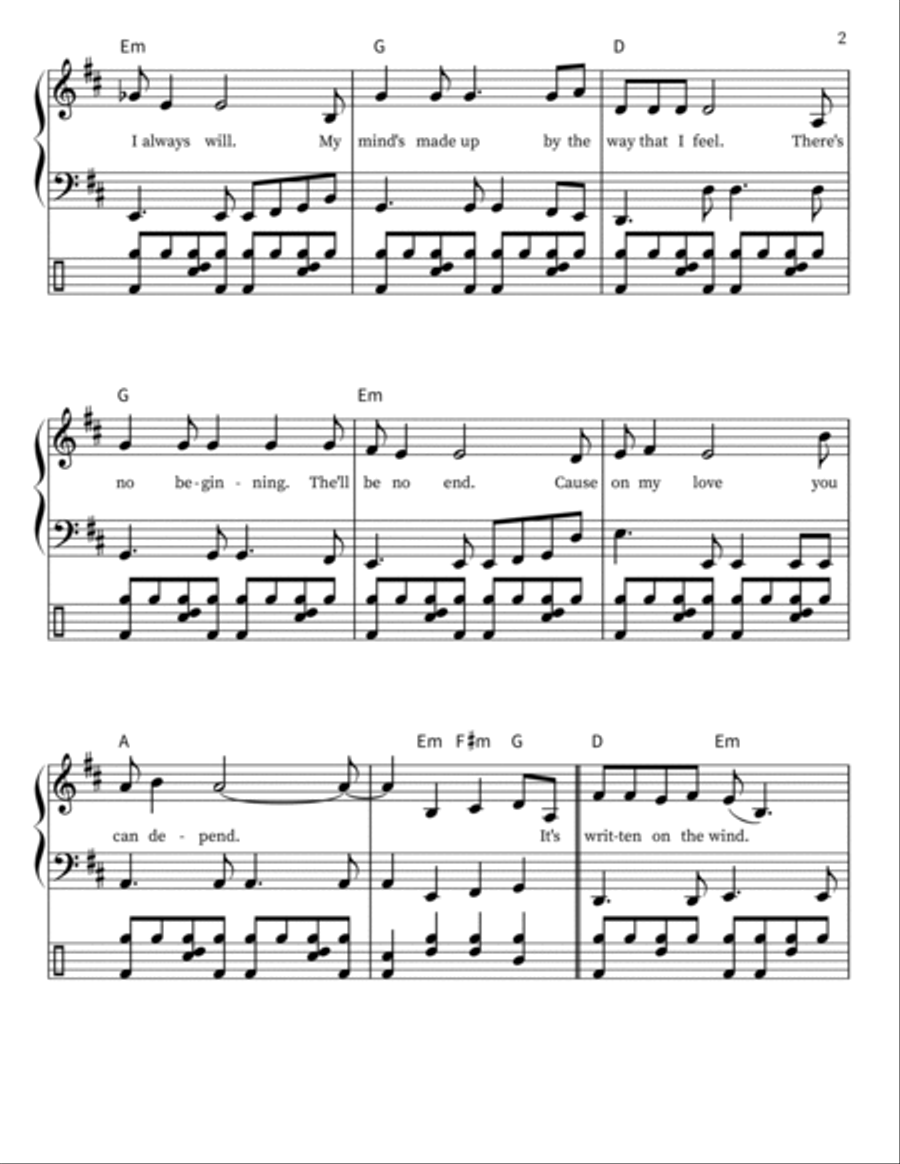Love Is All Around Small Ensemble scores gallery preview page 2