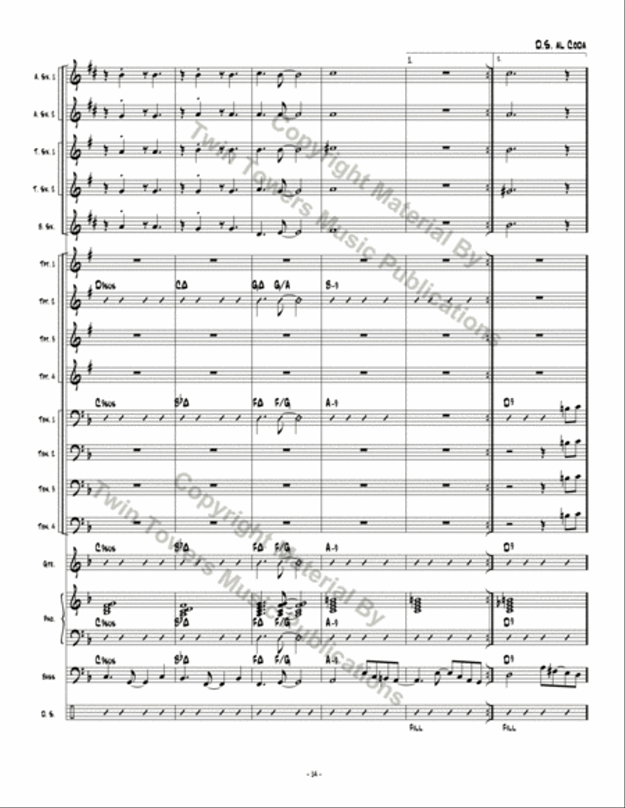 Smoothitude Smoothitude Jazz Ensemble scores gallery preview page 15