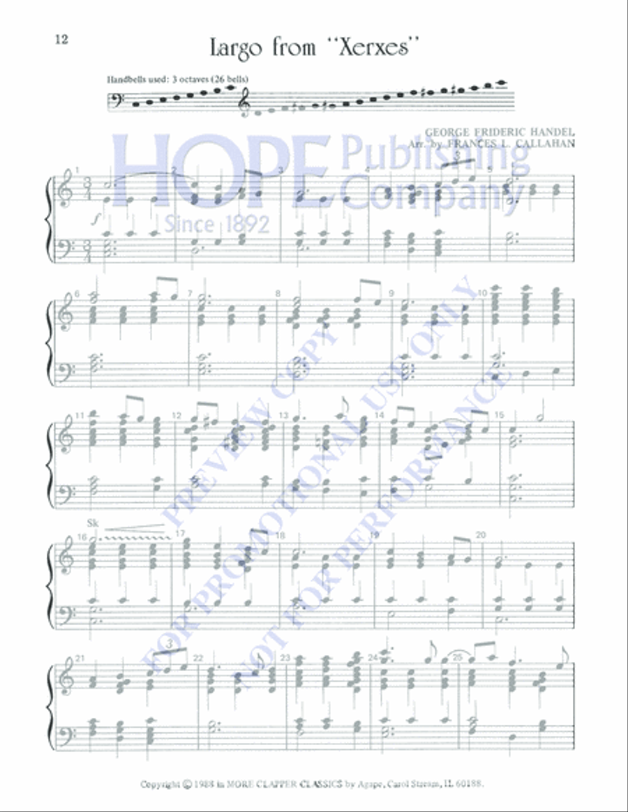 More Clapper Classics 3-Octaves scores gallery preview page 14