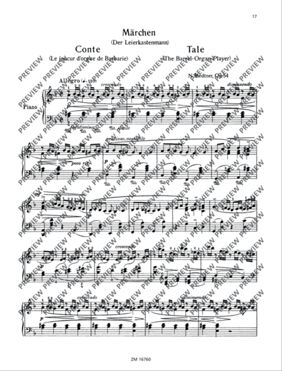 Romantic Sketches Piano Solo scores gallery preview page 18