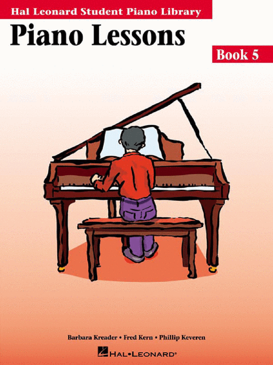 Piano Lessons Book 5 Piano Method scores gallery preview page 1