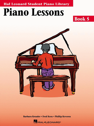 Book cover for Piano Lessons Book 5