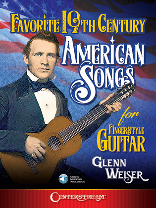 Book cover for Favorite 19th Century American Songs for Fingerstyle Guitar