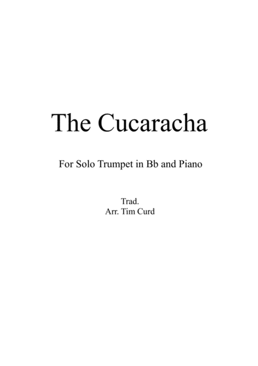 The Cucaracha. For Solo Trumpet in Bb and Piano image number null