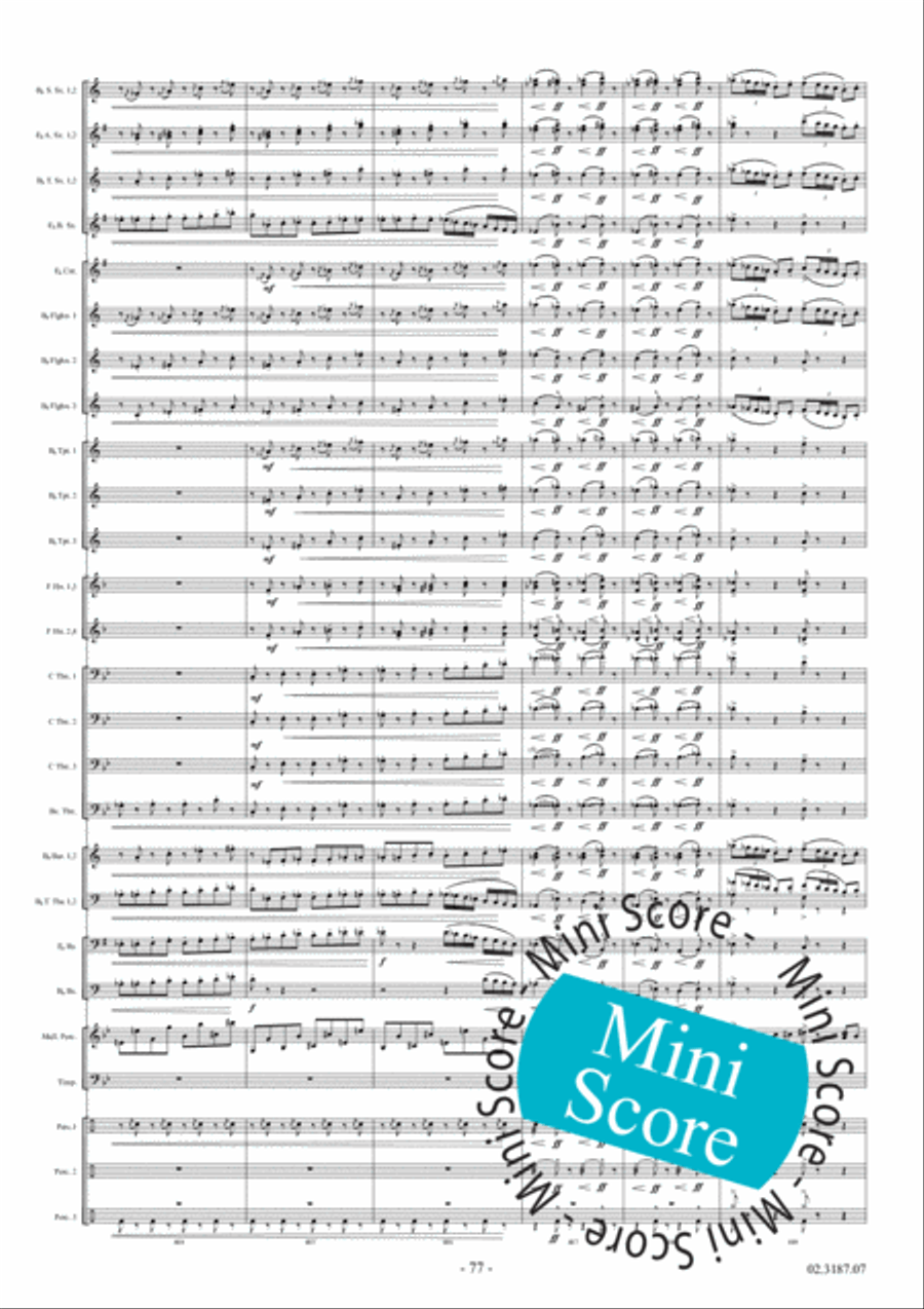Fleodrodum Fanfare Band scores gallery preview page 83