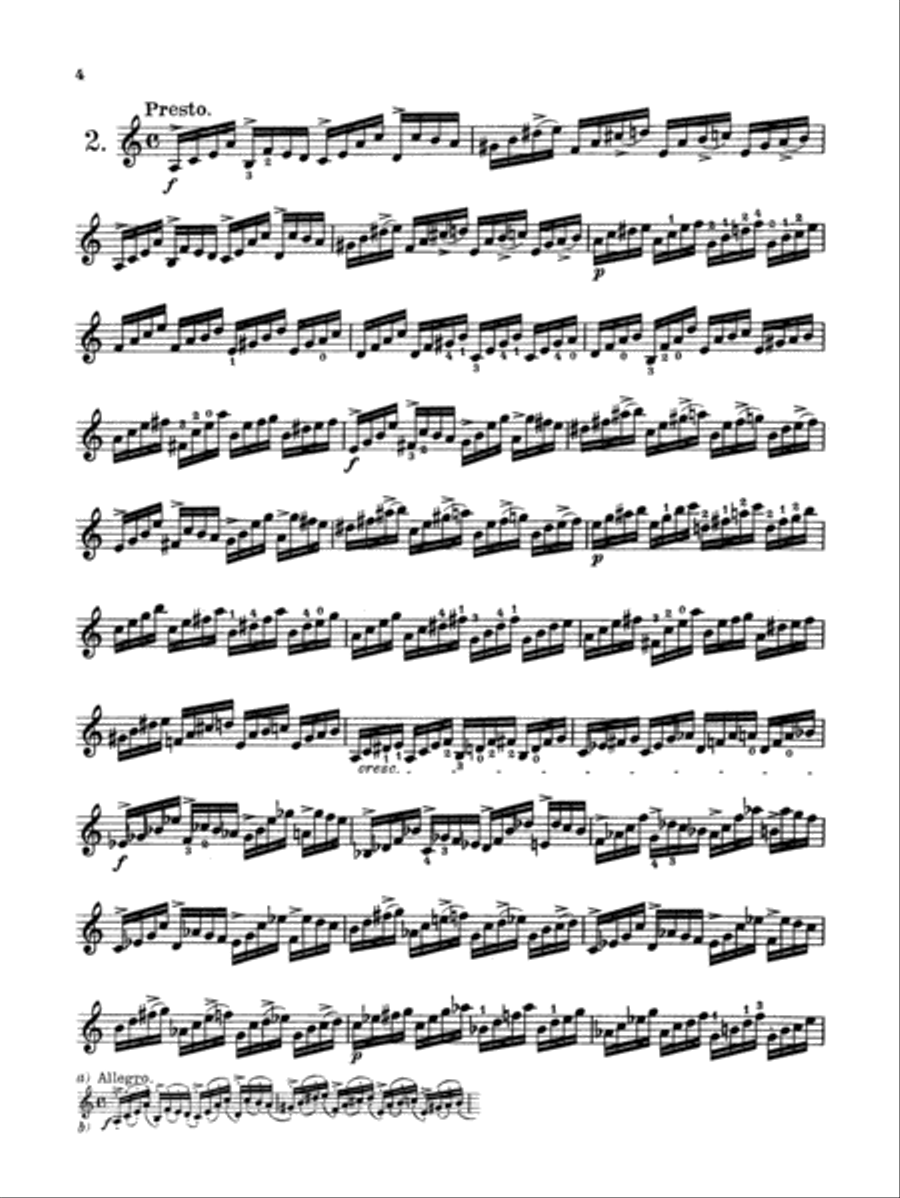 Dont: Etudes and Caprices, Op. 35 Part scores gallery preview page 1