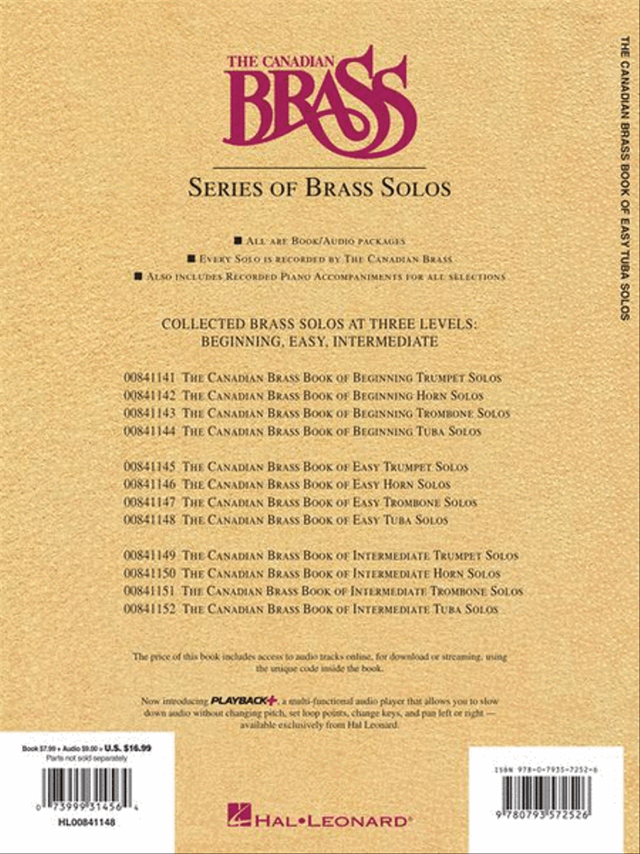 Canadian Brass Book of Easy Tuba Solos Tuba scores gallery preview page 9