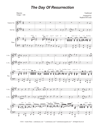 The Day Of Resurrection (Duet for Soprano and Alto Saxophone - Piano accompaniment)