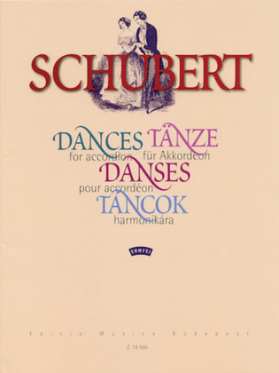 Book cover for Dances for Accordion