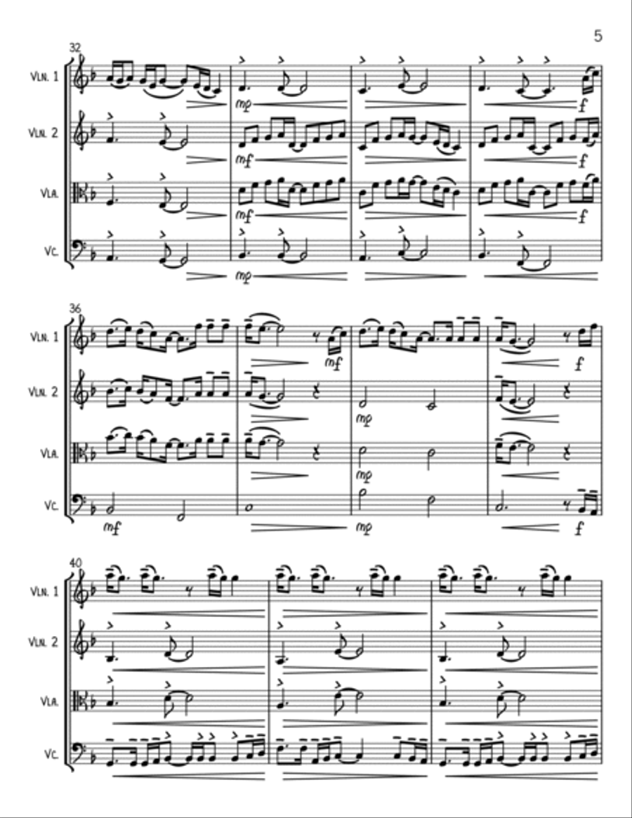 Paradise String Trio scores gallery preview page 5