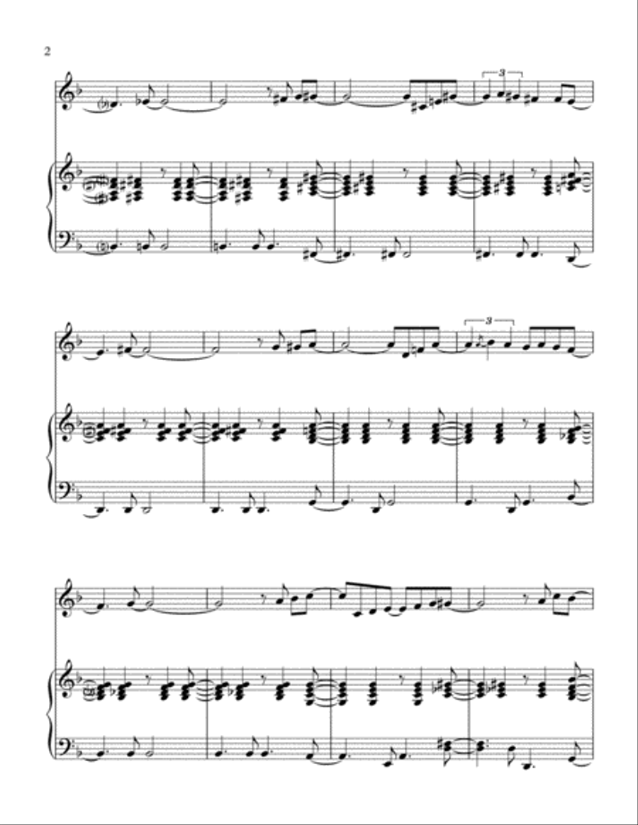 The Girl From Ipanema (Garota De Ipanema) Trumpet Solo scores gallery preview page 3