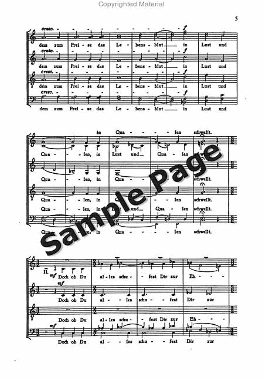 Italienisches Liederbuch 1 Ssatbb 4-Part scores gallery preview page 6
