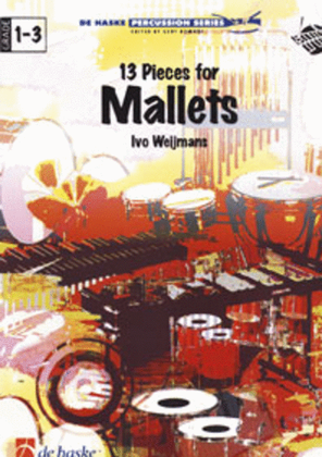 Book cover for 13 Pieces for Mallets