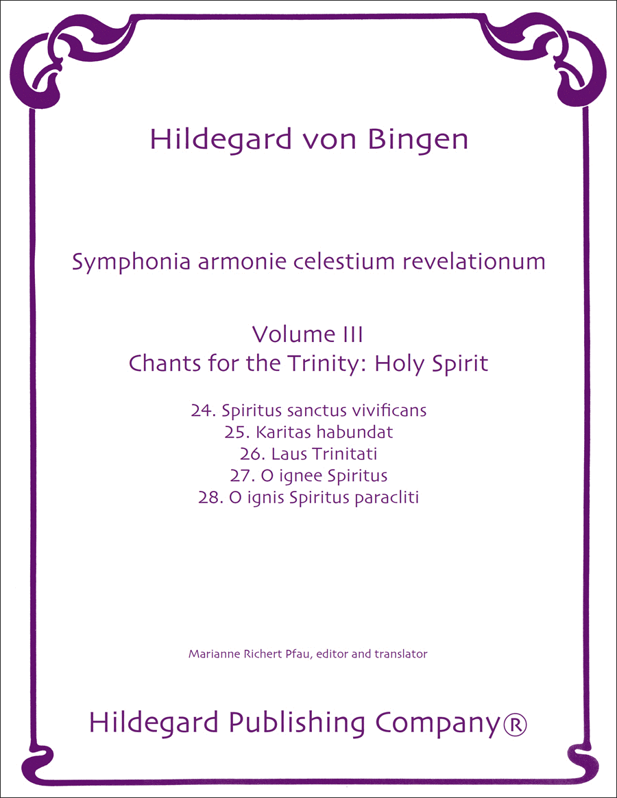 Chants For the Trinity: Holy Spirit Choir scores gallery preview page 1
