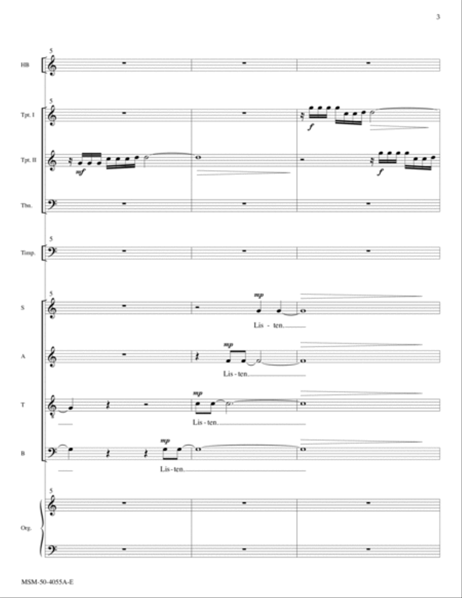 Easter Introit Choir scores gallery preview page 3