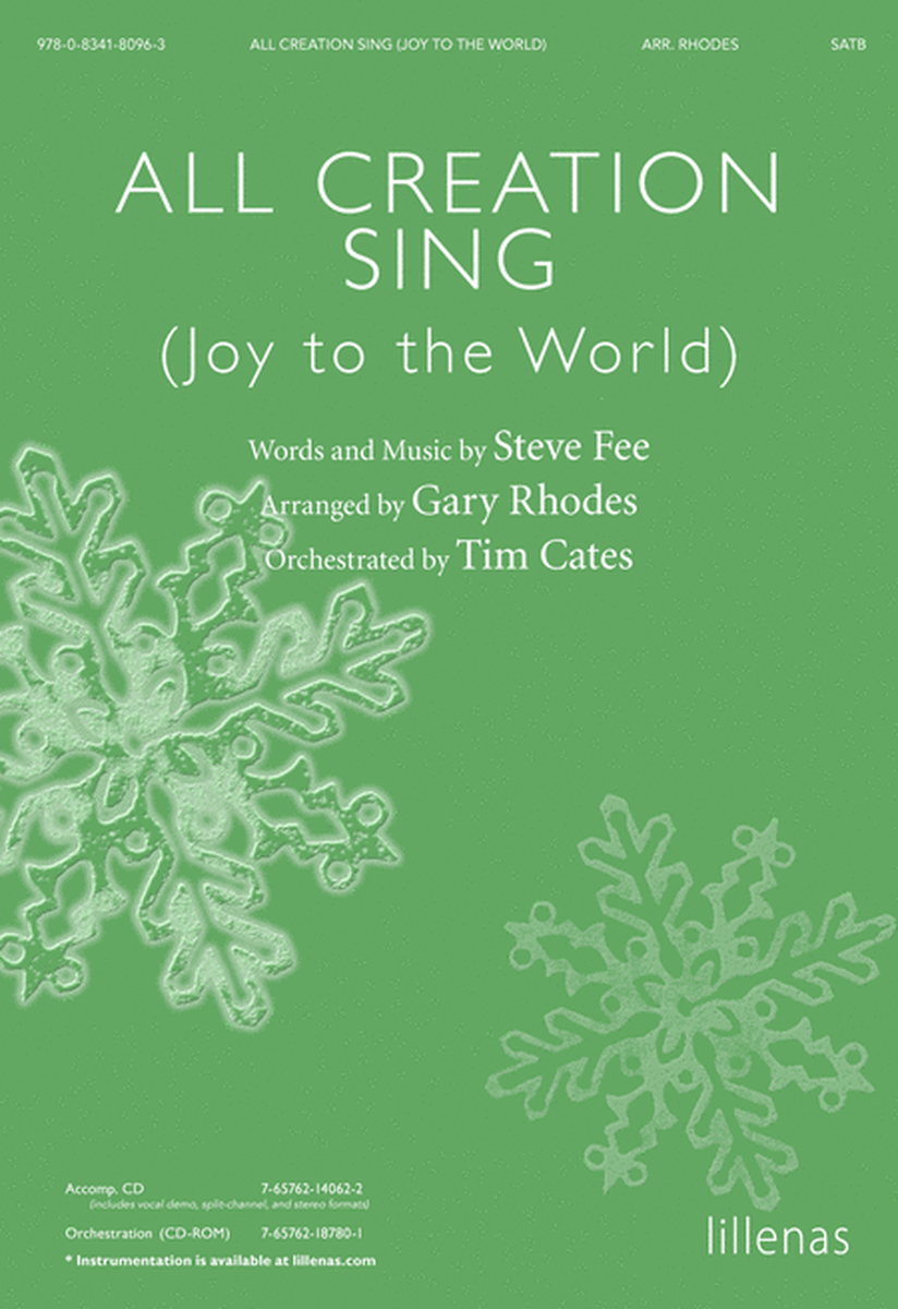 All Creation Sing (Joy to the World) - Accomp. CD With Stereo, Split-Channel, &