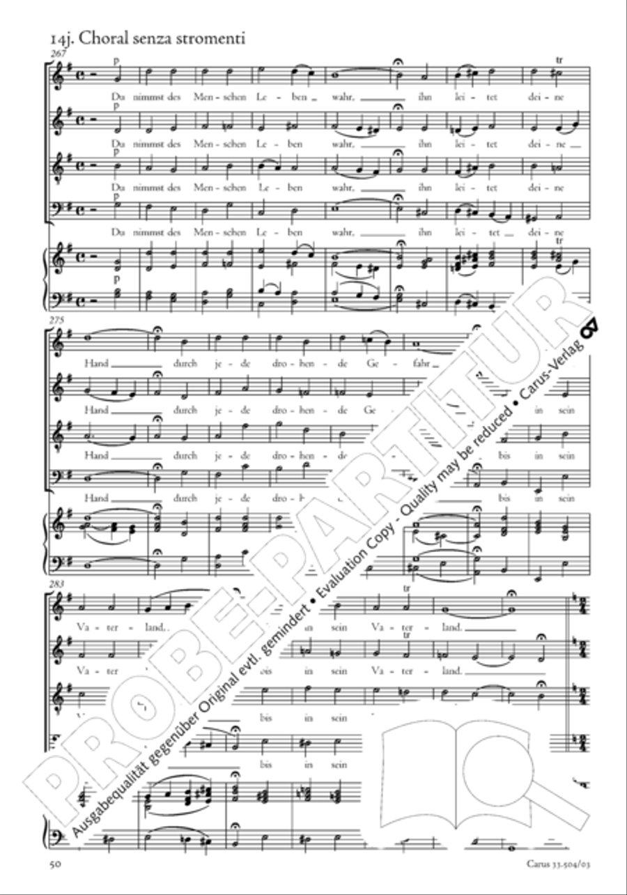 Dank-Hymne der Freundschaft 4-Part scores gallery preview page 51