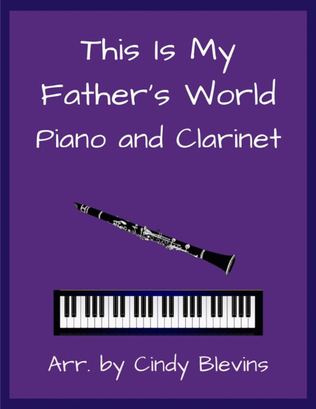 Book cover for This Is My Father's World, for Piano and Clarinet