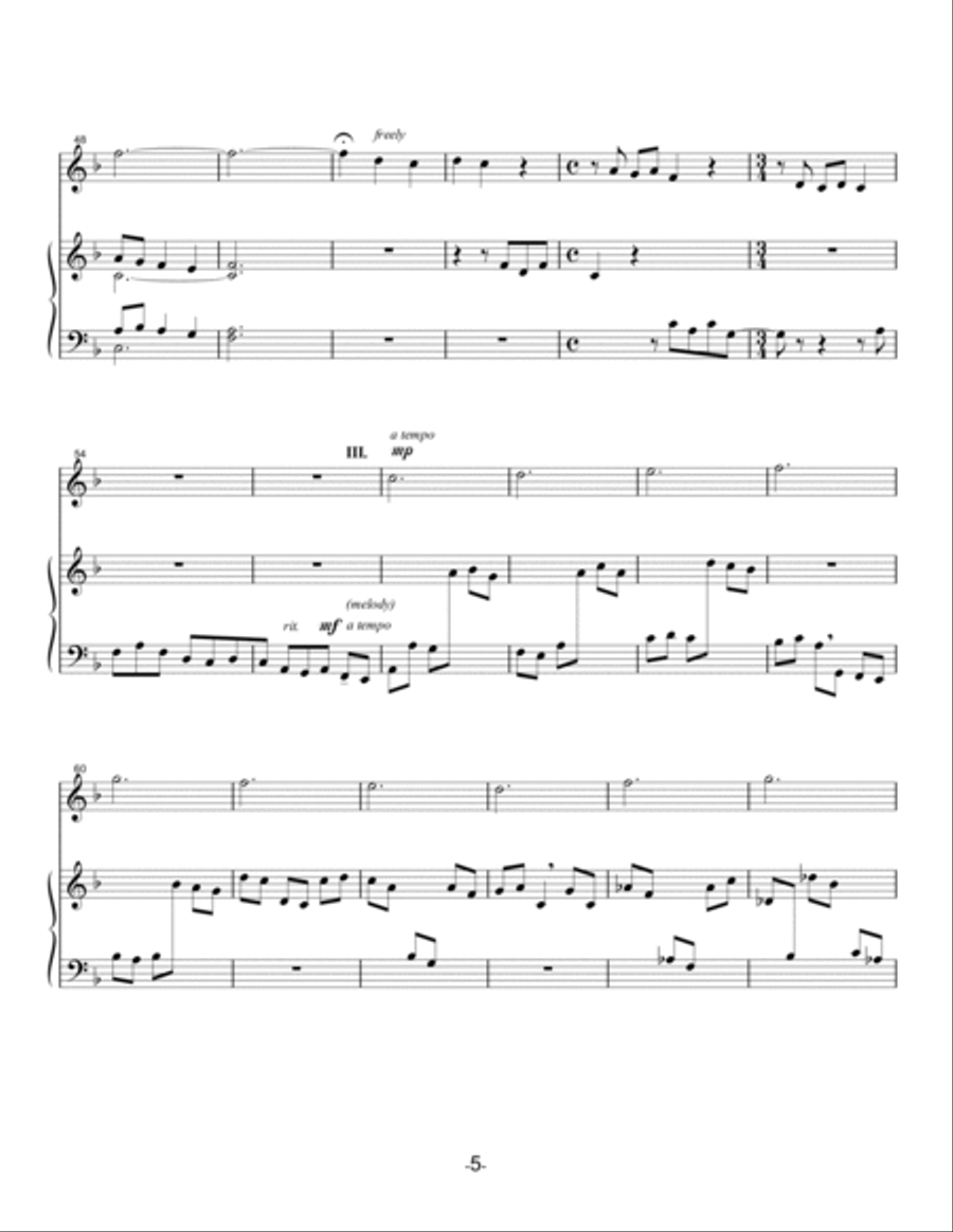 Bromley Variations Small Ensemble scores gallery preview page 5