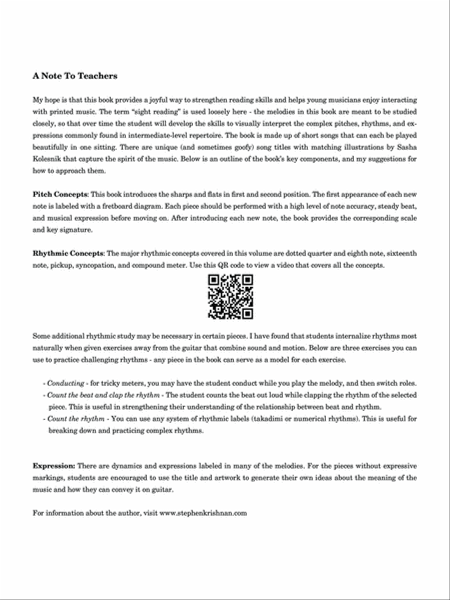 Songs of the Open Road II: Intermediate Sight Reading Collection / Songbook scores gallery preview page 3